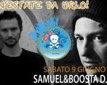SAMUEL &BOOSTA  DJ SET – SCIABECCO – SABATO 9 GIUGNO