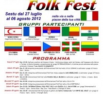 INTERNATIONAL FOLK FEST – SESTU – DAL 27 LUGLIO AL 6 AGOSTO