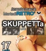 SKUPPETTA LIVE – DJ SET 80-90 – APERICENA FRONTEMARE – MARTEDI 17 LUGLIO