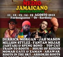 MEDIO JAMAICANO REGGAE FESTIVAL – FORDONGIANUS – 11-15 AGOSTO