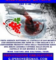 CASTELLO OF WINE – CAGLIARI – SATURDAY SEPTEMBER 8 AT 9:00 PM