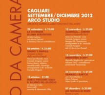 TEATRO DA CAMERA – ARCO STUDIO – SETTEMBRE-DICEMBRE 2012