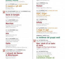 STABLE THEATRE OF SARDINIA -SEASON 2012/2013- CAGLIARI – MASSIMO THEATRE – FROM OCTOBER 2012  TO MAY 2013