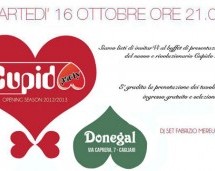 OPENING SEASON CUPIDO PARTY – DONEGAL – CAGLIARI – TUESDAY OCTOBER 16
