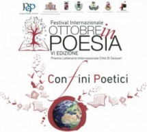 OCTOBER IN POETRY -NUORO – 19 TO 21 OCTOBER