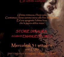 IN SILENCE, MIDNIGHT – THE LAST VAMPIRE – TUTTESTORIE LIBRARY- CAGLIARI – WEDNESDAY OCTOBER 31