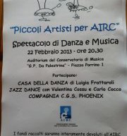 <!--:it-->PICCOLI ARTISTI PER L’AIRC – CONSERVATORIO DI MUSICA- CAGLIARI – VENERDI 22 FEBBRAIO<!--:--><!--:en-->SMALL ARTISTS FOR AIRC – MUSIC CONSERVATORY – CAGLIARI – FRIDAY FEBRUARY 22<!--:-->