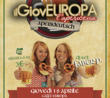 <!--:it-->IL GIOVEUROPA- APERIDEUTSCH – CAFFE’ EUROPA – CAGLIARI – GIOVEDI 18 APRILE<!--:--><!--:en-->THE GIOVEUROPA- APERIDEUTSCH – CAFFE’ EUROPA – CAGLIARI – THURSDAY AVRIL 18<!--:-->