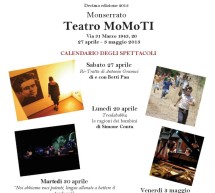 <!--:it-->L’ALTRO VOLTO DEL TEATRO – TEATRO MOMOTI – MONSERRATO – 27 APRILE – 3 MAGGIO<!--:--><!--:en-->THE OTHER FACE OF THEATRE – MOMOTI THEATRE – MONSERRATO – AVRIL 27 TO MAY 3<!--:-->