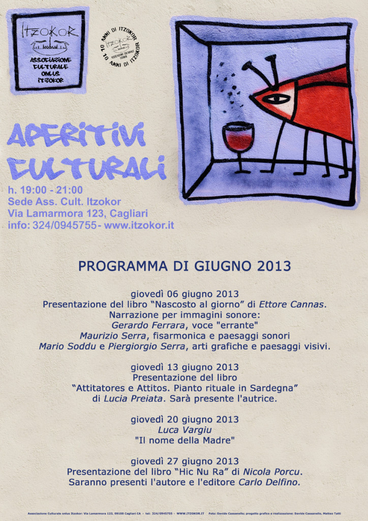 APERITIVI CULTURALI GIUGNO