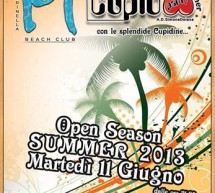 <!--:it-->OPENING CUPIDO SUMMER 2013 – LA MARINELLA BEACH CLUB – CAGLIARI – MARTEDI 11 GIUGNO<!--:--><!--:en-->OPENING CUPIDO SUMMER 2013 – LA MARINELLA BEACH CLUB – CAGLIARI – TUESDAY JUNE 11th<!--:-->