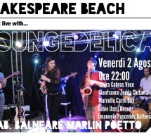 <!--:it-->LOUNGEDELICA LIVE – SHAKESPEARE BEACH – QUARTU S.ELENA – VENERDI 2 AGOSTO 2013<!--:-->