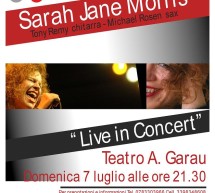 <!--:it-->SARAH JANE MORRIS LIVE IN CONCERT – TEATRO GARAU – ORISTANO – DOMENICA 7 LUGLIO 2013<!--:--><!--:en-->SARAH JANE MORRIS LIVE IN CONCERT – GARAU THEATRE – ORISTANO – SUNDAY JULY 7th<!--:-->