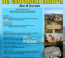 <!--:it-->SETTIMANA DEI GEOPARCHI EUROPEI – IGLESIAS – 31 AGOSTO – 17 SETTEMBRE 2013<!--:--><!--:en-->GEOPARK EUROPEAN WEEK – IGLESIAS – AUGUST 31 TO SEPTEMBER 17<!--:-->