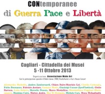 <!--:it-->ICON – INTERPRETAZIONI CONTEMPORANEE DI GUERRA,PACE E LIBERTA’ – CITTADELLA DEI MUSEI – CAGLIARI – 5-11 OTTOBRE 2013<!--:--><!--:en-->ICON – CONTEMPORARY INTERPRETATIONS OF WAR, PEACE AND FREEDOM ‘ – MUSEUM CITADEL – CAGLIARI – OCTOBER 5 TO 11<!--:-->