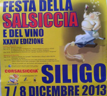 <!--:it-->34° FESTA DELLA SALSICCIA E DEL VINO – SILIGO – 7-8 DICEMBRE 2013<!--:--><!--:en-->34th SAUSAGE AND WINE FESTIVAL – SILIGO – DECEMBER 7 TO 8<!--:-->