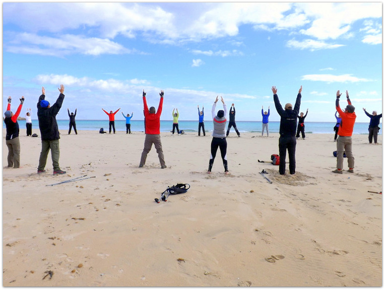 beach nordic walking 6