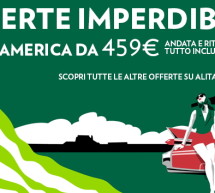 <!--:it-->VOLA CON ALITALIA: EUROPA A 59 €, NORD AMERICA A 459 €, BRASILE 599 €<!--:--><!--:en-->FLY WITH ALITALIA: EUROPE FROM 59 €, NORTH AMERICA FROM 459 €, BRAZIL 599 €<!--:-->