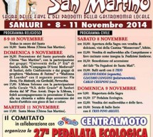 <!--:it-->36° EDIZIONE FESTA DI SAN MARTINO E SAGRA DELLE FAVE – SANLURI – 8-9-10-11 NOVEMBRE 2014<!--:--><!--:en-->36th EDITION SAN MARTIN CELEBRATIONS AND BEANS FESTIVAL – SANLURI – NOVEMBER 8-9-10-11,2014<!--:-->