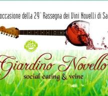 GIARDINO NOVELLO – SOCIAL EATING & WINE-  MILIS – 7-8 NOVEMBRE 2015