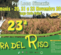 23° SAGRA DEL RISO – SIMAXIS – 20-21-22 NOVEMBRE 2015