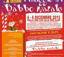 1° EDIZIONE DEL VILLAGGIO DI BABBO NATALE- OZIERI – 4-5-6 DICEMBRE 2015