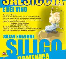 FESTA DELLA SALSICCIA E DEL VINO – SILIGO – DOMENICA 6 DICEMBRE 2015