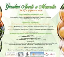 GIARDINI APERTI A MONASTIR – 29-30-31 GENNAIO 2016