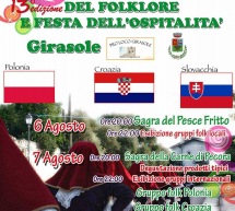 FESTA INTERNAZIONALE DEL FOLKLORE E DELL’OSPITALITA’ – GIRASOLE – 6-7 AGOSTO 2016