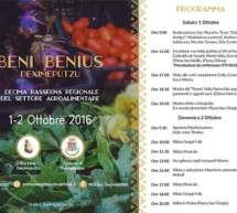 BENI BENIUS – DECIMOPUTZU – 1-2 OTTOBRE 2016