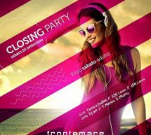 CLOSING PARTY – IL TUO SABATO ADULTO – FRONTEMARE – QUARTU SANT’ELENA – SABATO 24 SETTEMBRE 2016