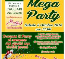 SUPER MEGA PARTY – McDRIVE – CAGLIARI – SABATO 8 OTTOBRE 2016