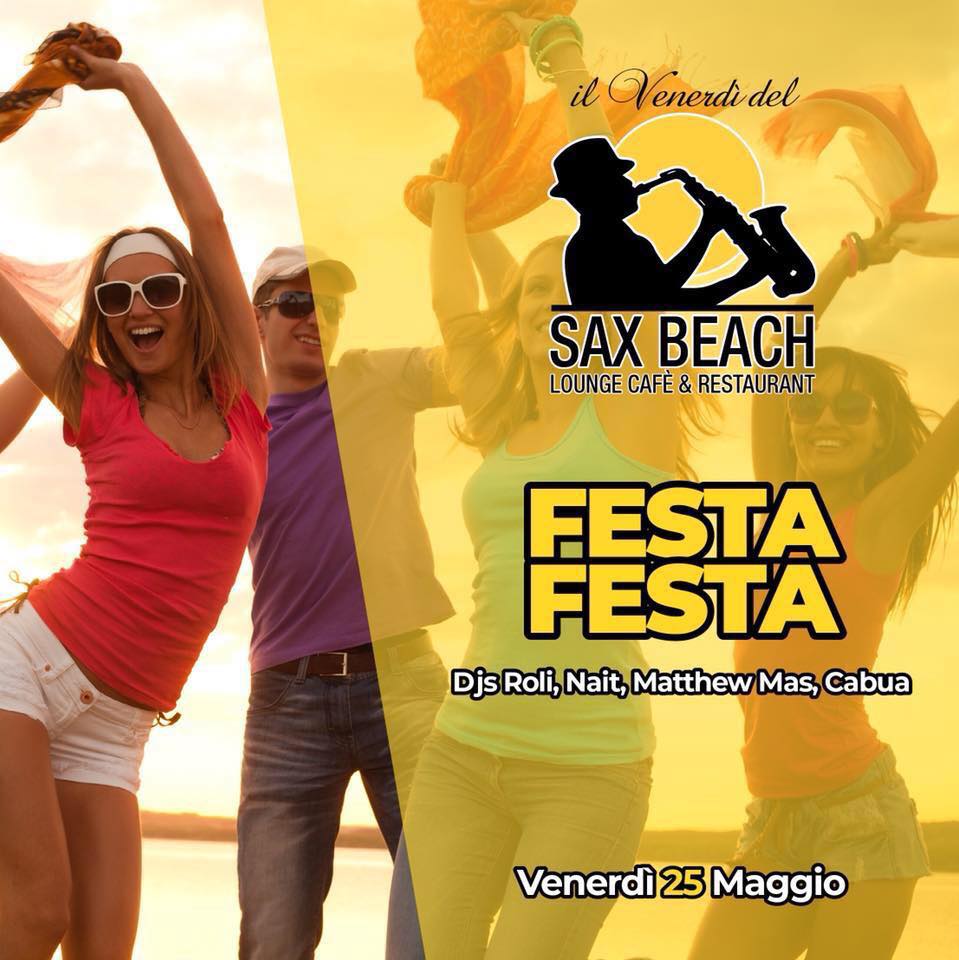 SAX BEACH VENERDI
