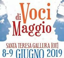 VOCI DI MAGGIO – SANTA TERESA DI GALLURA – 8-9 GIUGNO 2019