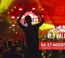 RED VALLEY FESTIVAL 2019 – ARBATAX – 14-17 AGOSTO 2019