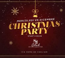CHRISTMAS PARTY – CLUB 84 – CAGLIARI – MERCOLEDI 25 DICEMBRE 2019