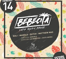 BEBECITA LATIN MUSIC SHOW – CLUB 84 – CAGLIARI –  VENERDI 14 FEBBRAIO 2020