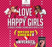 LOVE AND HAPPY GIRLS – CLUB  84 – CAGLIARI – GIOVEDI 5 MARZO 2020
