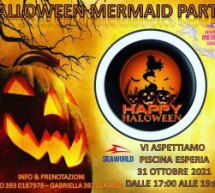 HALLOWEEN MERMAID PARTY – PISCINA ESPERIA – CAGLIARI – DOMENICA 31 OTTOBRE 2021