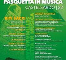 SETTIMANA SANTA & PASQUETTA IN MUSICA-  CASTELSARDO – 11-18 APRILE 2022