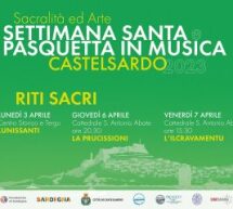 SETTIMANA SANTA E PASQUETTA IN MUSICA – CASTELSARDO – 3-10 APRILE 2023